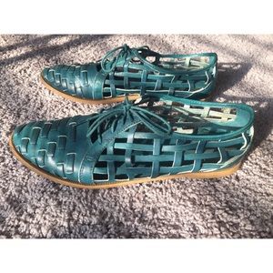 Forever 21 Woven Lace-Up oxfords!